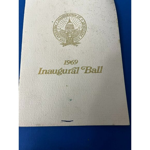 1969 Inauguration Inaugural Ball Program President Richard Nixon VP Spiro Agnew - Picture 2 of 4